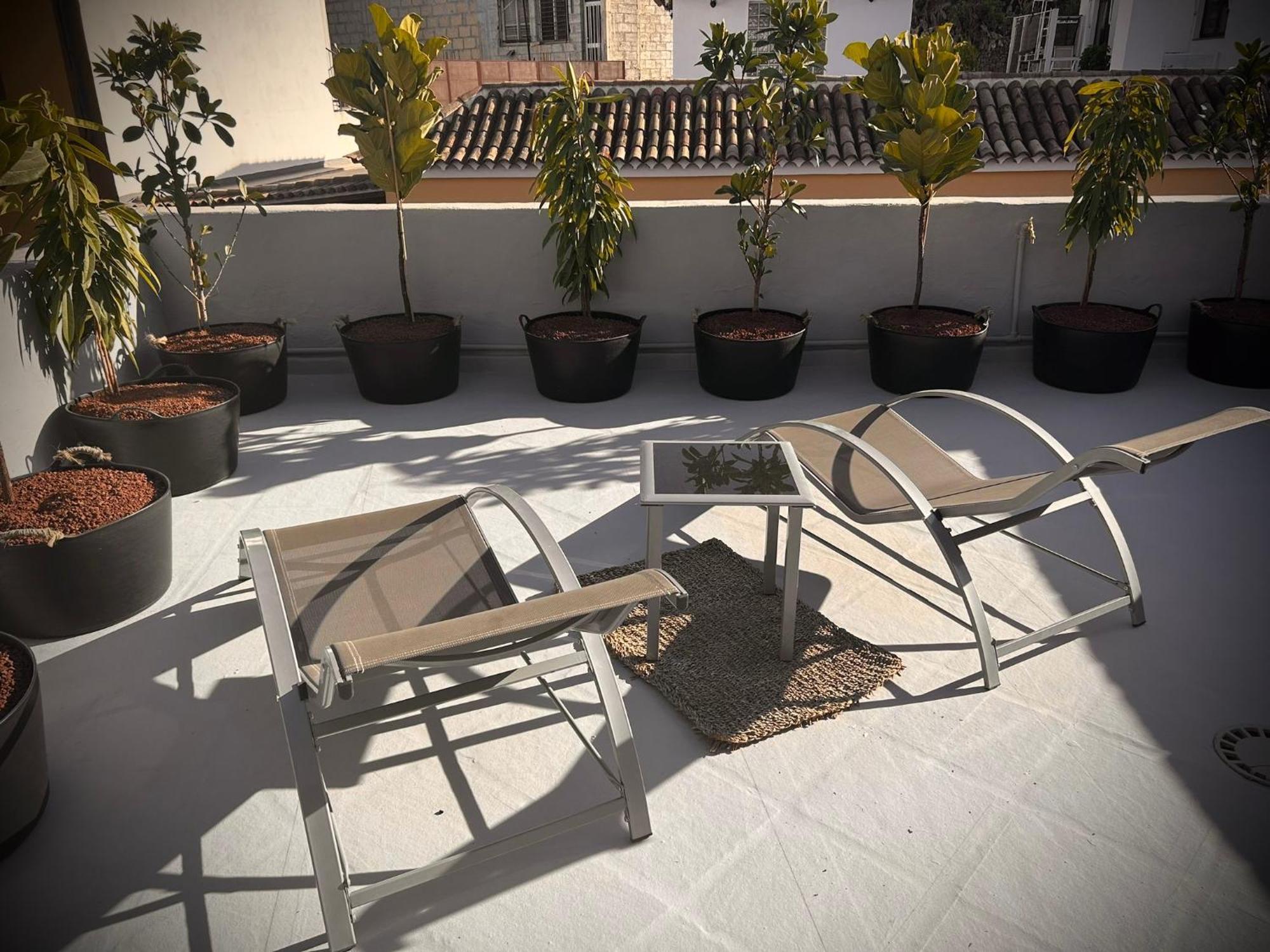 Plaza De La Fuente Granadilla De Abona Tenerife Sur Only Adults Con Terraza Privada Exterior photo